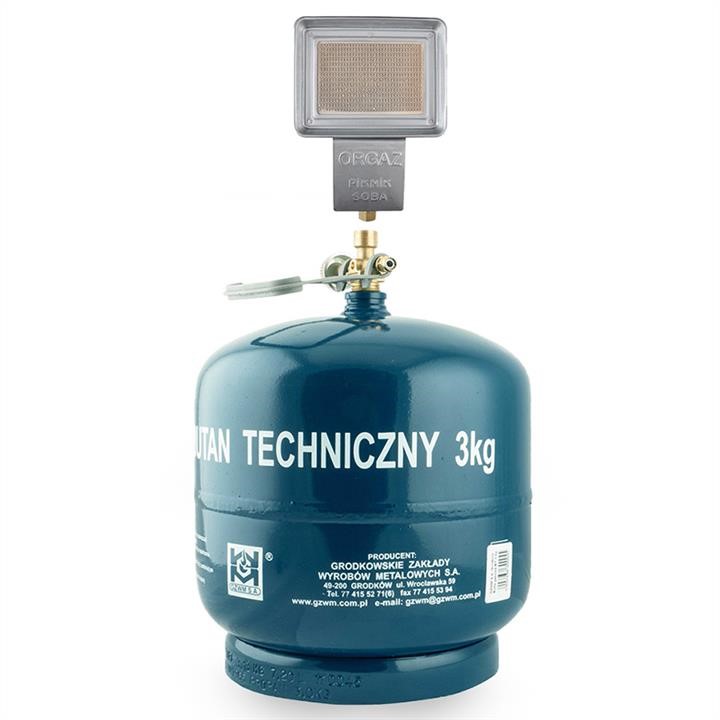 Orgaz NC00130 Gas Cylinder GZWM with Heater SB-600, 7.2L NC00130