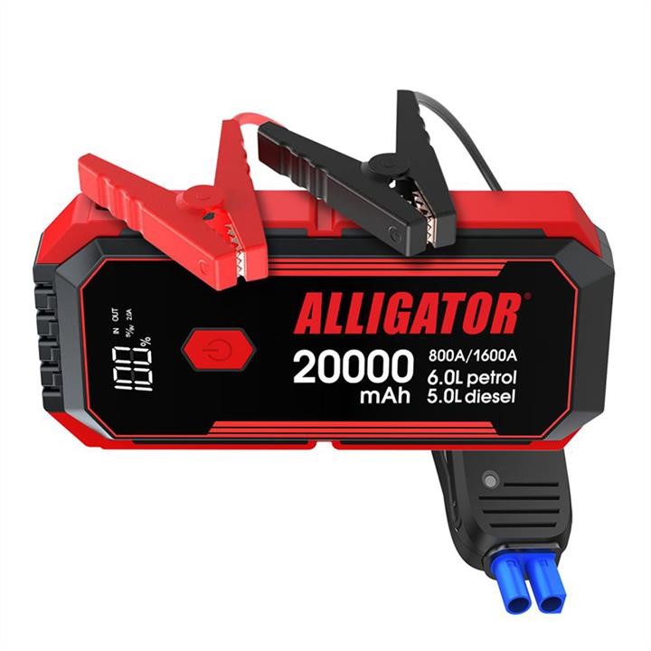 Alligator JS843 Jump Starter 800A/1600A 20000mAh with Smart terminals JS843