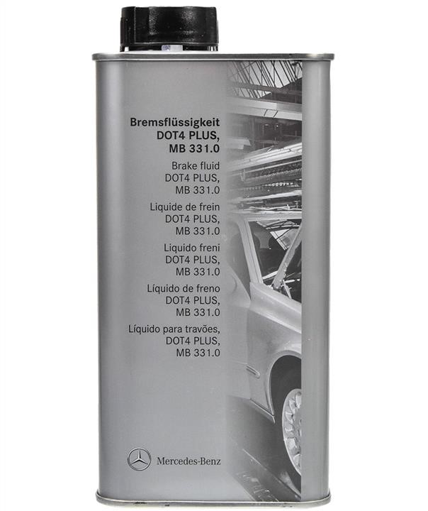 Brake fluid DOT 4+, 1L Mercedes A 000 989 56 05 11