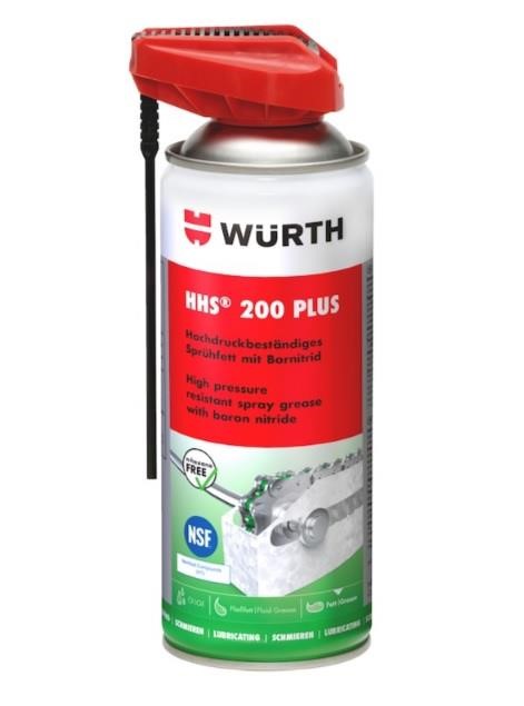 Wurth 0893106204 Grease WURTH HHS 200 Plus for food industry, 400 ml 0893106204