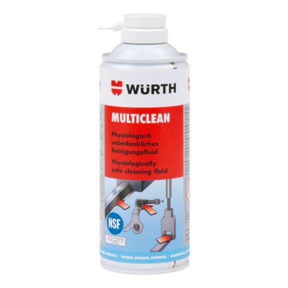 Wurth 08901096 Cleaner MULTI-CLEAN H1, 400 ml 08901096