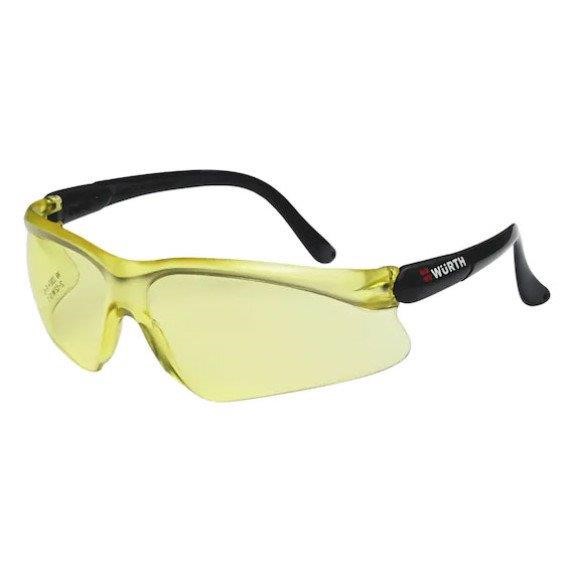 Wurth 0899103112 Protective glasses Premium, AS/NZS1337-PC, yellow 0899103112