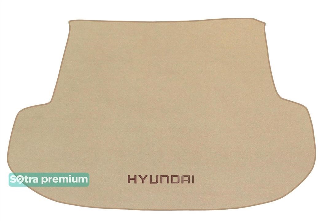 Sotra 07715-CH-BEIGE Trunk mat Sotra Premium for Hyundai Santa Fe 07715CHBEIGE