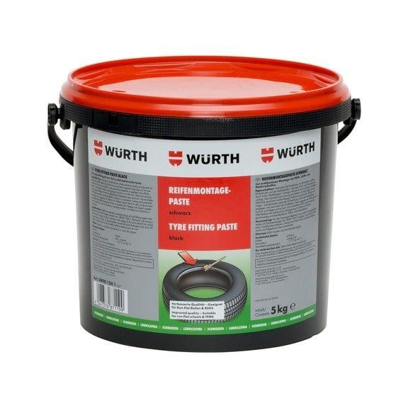 Wurth 08901241 Tire paste black 5 kg 08901241