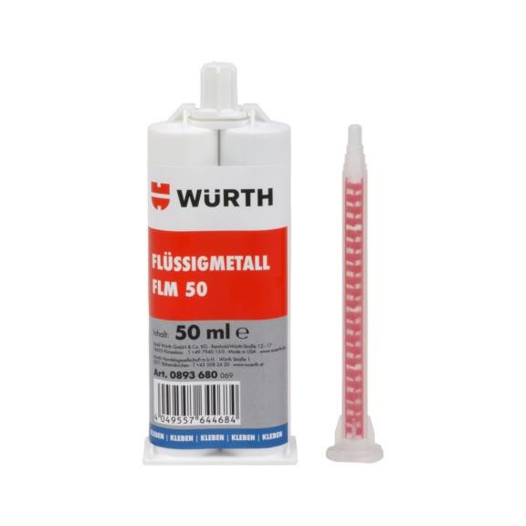 Wurth 0893680 Liquid metal 2-component FLM 50 0893680