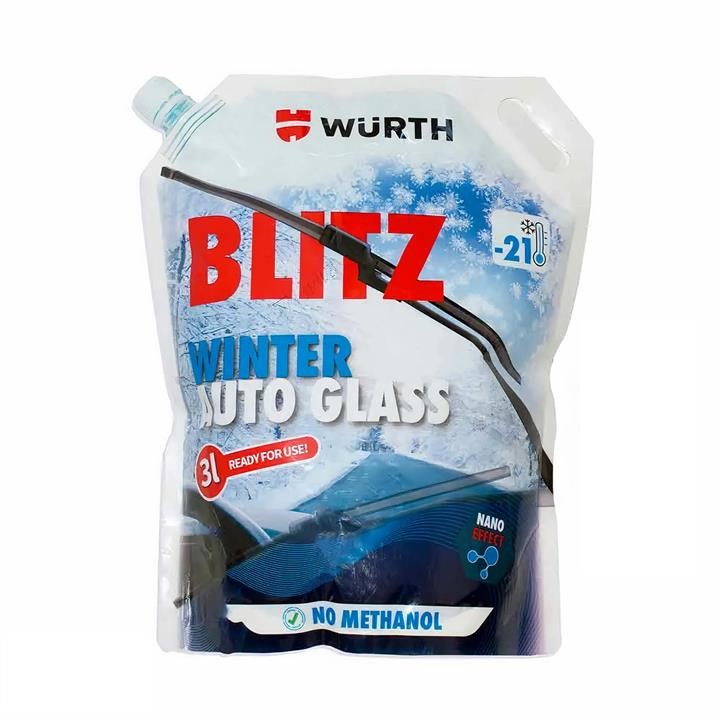 Wurth 5892332810 Winter windshield washer BLITZ-Winter, -21°C, 3L 5892332810