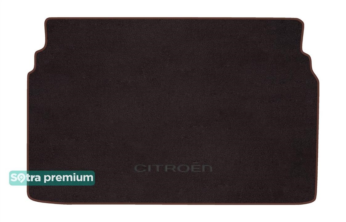 Sotra 09105-CH-CHOCO Trunk mat Sotra Premium chocolate for Citroen C3 Aircross 09105CHCHOCO