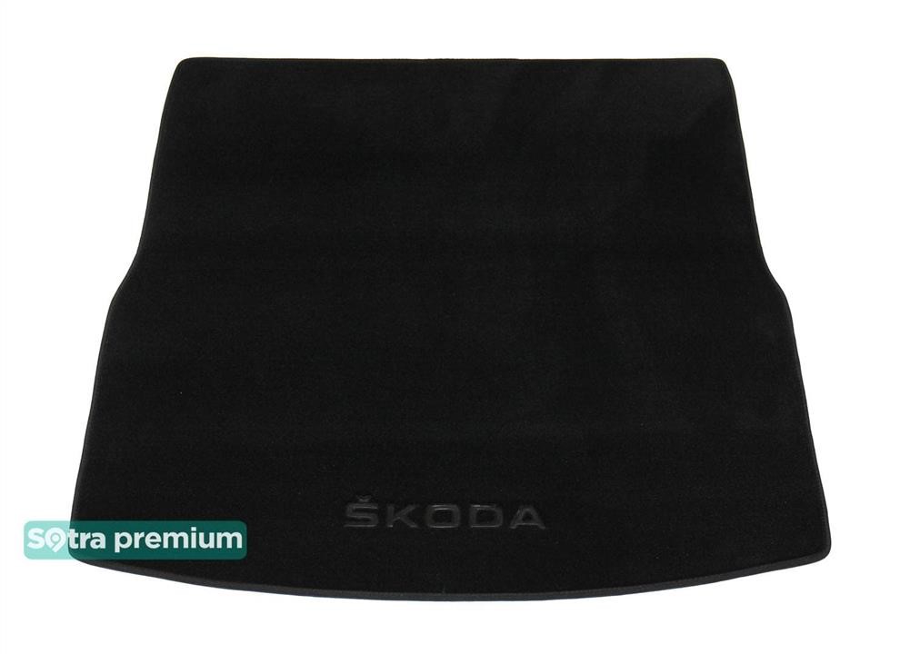 Sotra 05089-CH-BLACK Trunk mat Sotra Premium black for Skoda Superb 05089CHBLACK