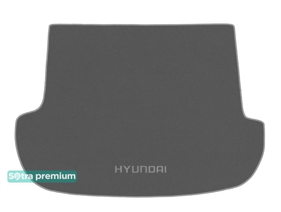 Sotra 01526-CH-GREY Trunk mat Sotra Premium grey for Hyundai Santa Fe 01526CHGREY