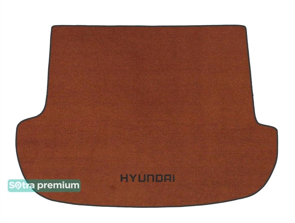 Sotra 01526-CH-TERRA Trunk mat Sotra Premium terracot for Hyundai Santa Fe 01526CHTERRA