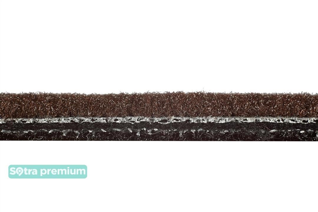 Trunk mat Sotra Premium chocolate for Subaru Impreza Sotra 01600-CH-CHOCO