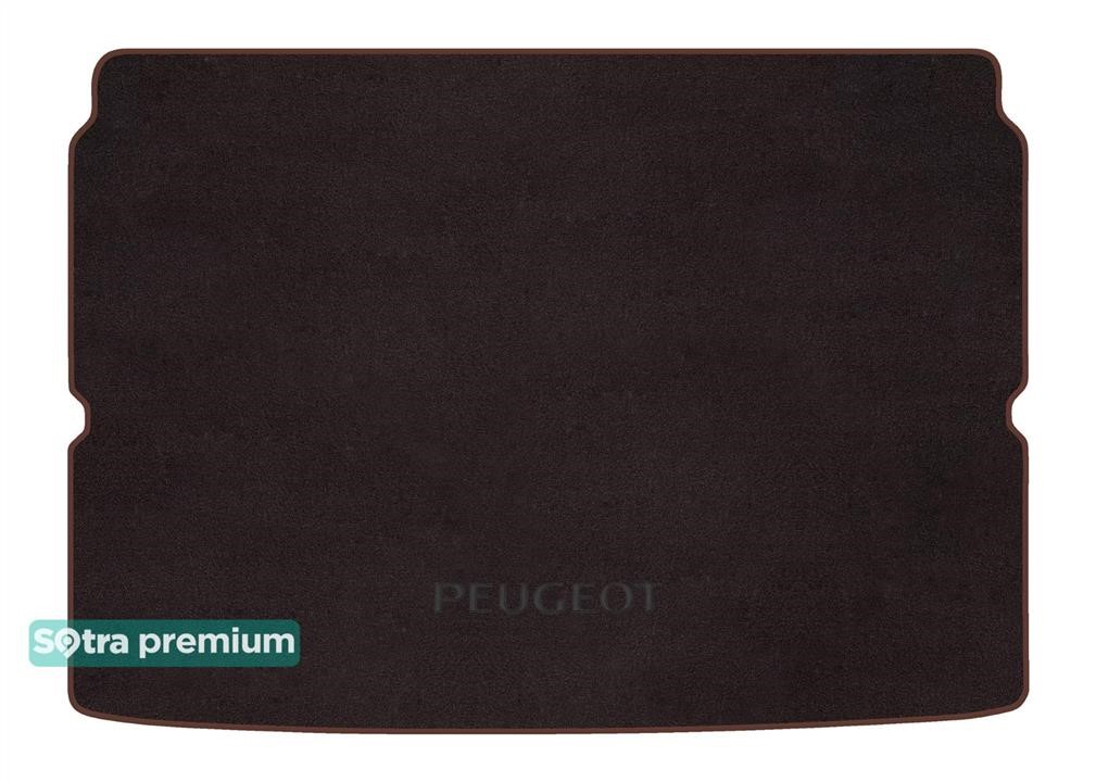 Sotra 90838-CH-CHOCO Trunk mat Sotra Premium chocolate for Peugeot 2008 90838CHCHOCO