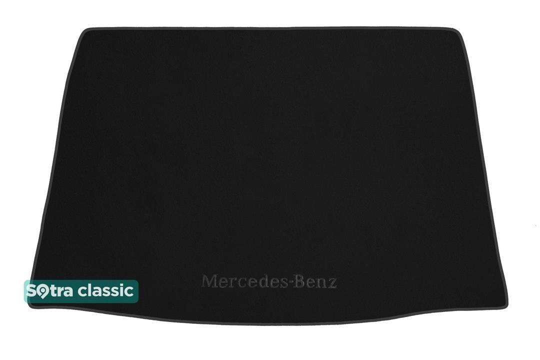 Sotra 90839-GD-BLACK Trunk mat Sotra Classic black for Mercedes-Benz A-Class 90839GDBLACK