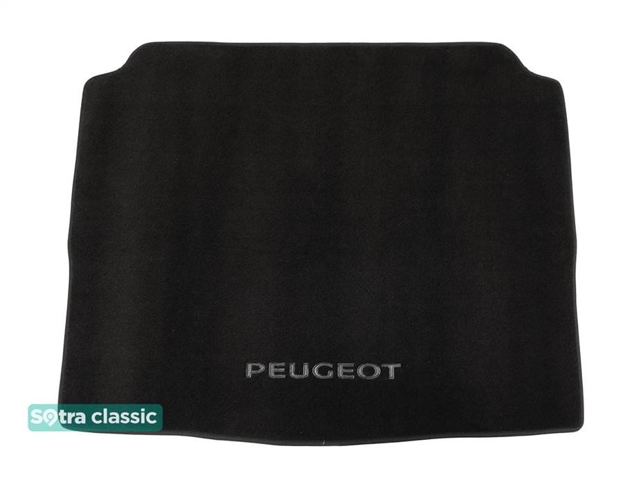 Sotra 05321-GD-BLACK Trunk mat Sotra Classic black for Peugeot 3008 05321GDBLACK
