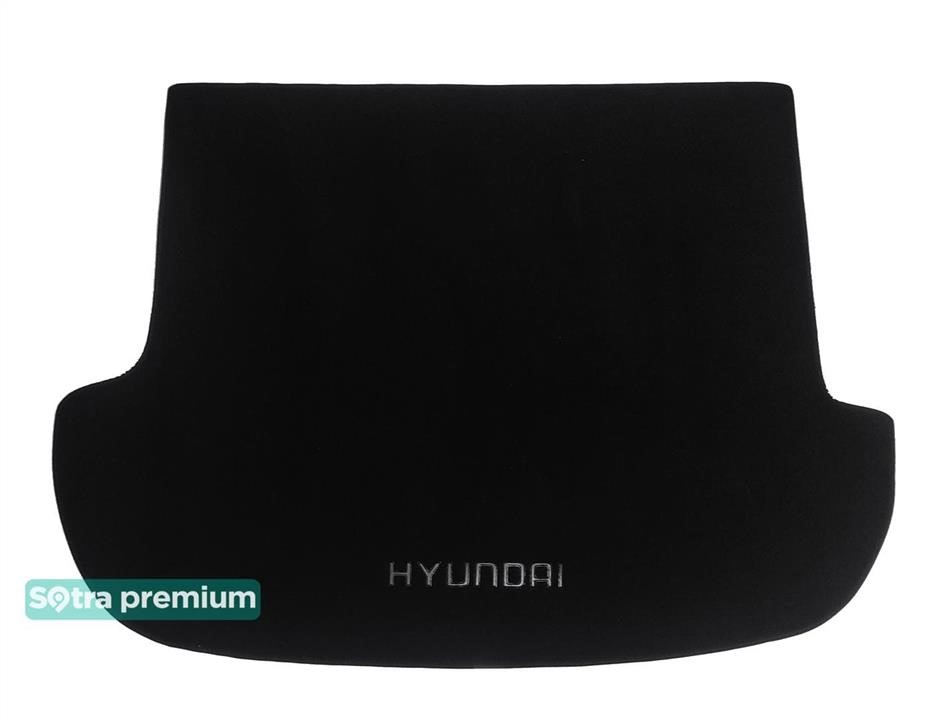 Sotra 01526-CH-BLACK Trunk mat Sotra Premium black for Hyundai Santa Fe 01526CHBLACK