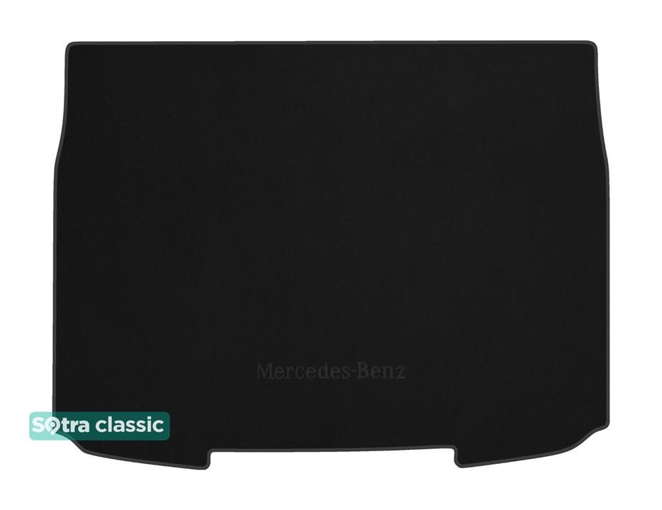 Sotra 90909-GD-BLACK Trunk mat Sotra Classic black for Mercedes-Benz A-Class 90909GDBLACK