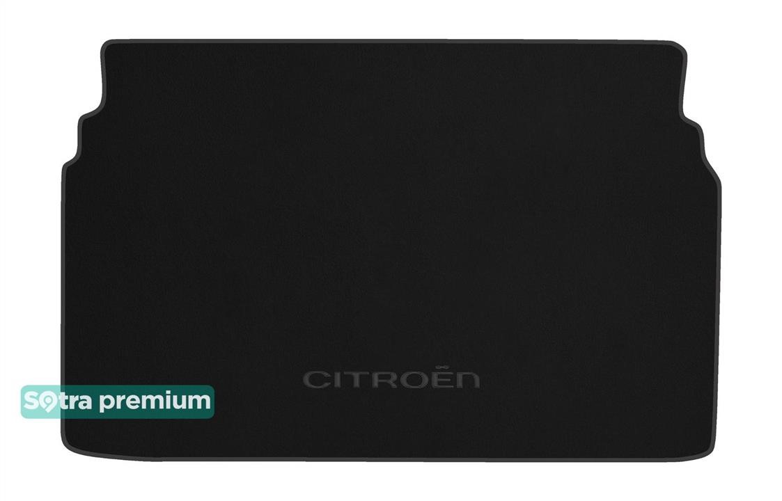 Sotra 09105-CH-GRAPHITE Trunk mat Sotra Premium graphite for Citroen C3 Aircross 09105CHGRAPHITE