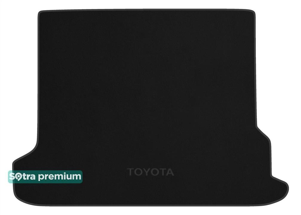 Sotra 90786-CH-BLACK Trunk mat Sotra Premium black for Toyota Land Cruiser Prado 90786CHBLACK