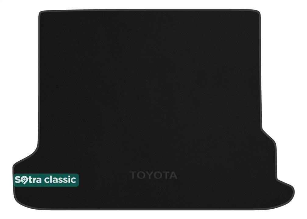 Sotra 90786-GD-BLACK Trunk mat Sotra Classic black for Toyota Land Cruiser Prado 90786GDBLACK