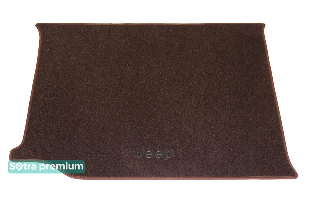 Sotra 09184-CH-CHOCO Trunk mat Sotra Premium chocolate for Jeep Wrangler Unlimited 09184CHCHOCO