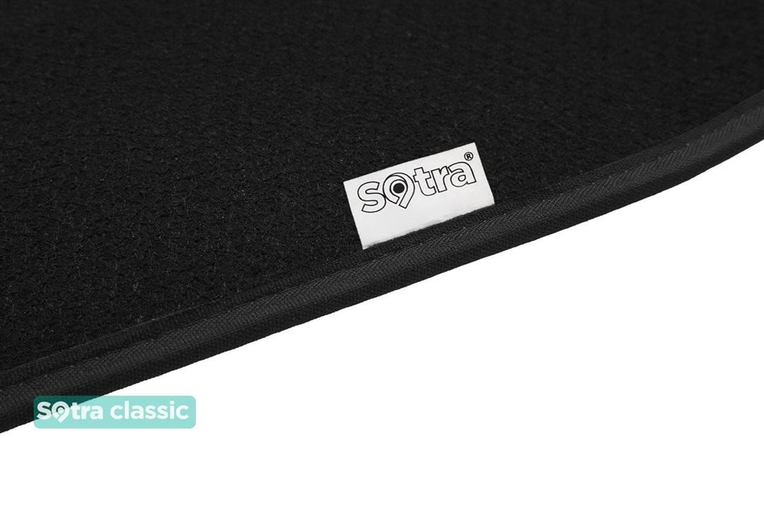 Sotra 90878-GD-BLACK Trunk mat Sotra Classic black for BMW X7 90878GDBLACK