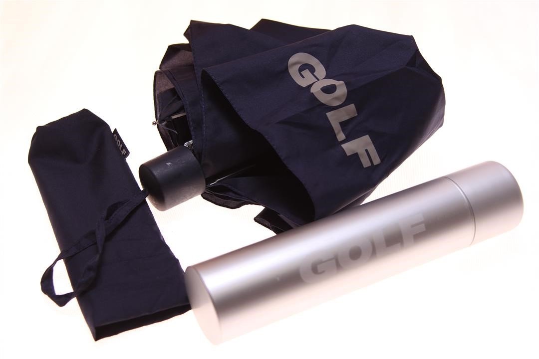 VAG 5G0 087 600 HDM Foldable umbrella in aluminum case "Golf 25 cm/Diameter 94 cm; length with handle 87 cm 5G0087600HDM