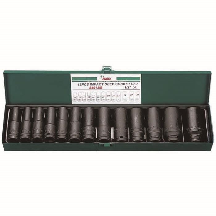84613M Hans Impact socket set, 1/2"