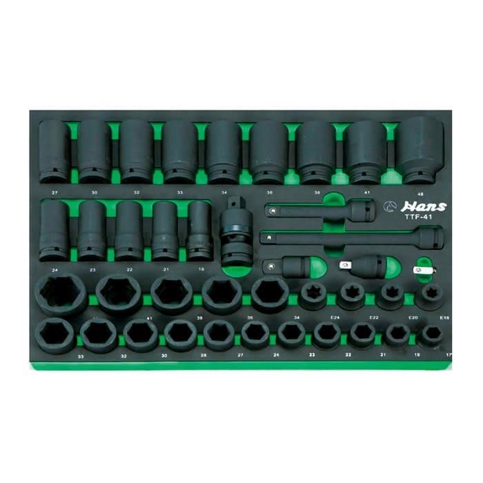 TTF41 Hans Set of 3/4" impact sockets