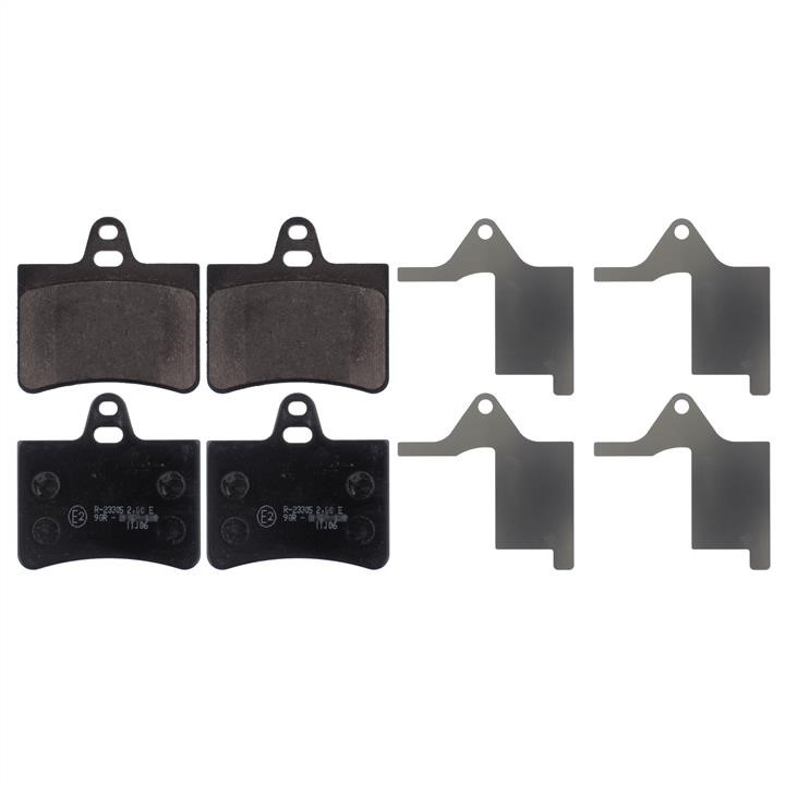 febi 16832 Brake Pad Set, disc brake 16832