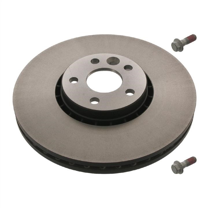 febi 39289 Front brake disc ventilated 39289