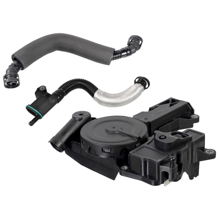 Engine lubrication system Seat: 176461 febi Oil separator