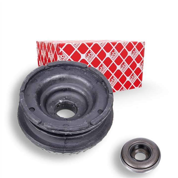 Strut bearing with bearing kit febi 09181
