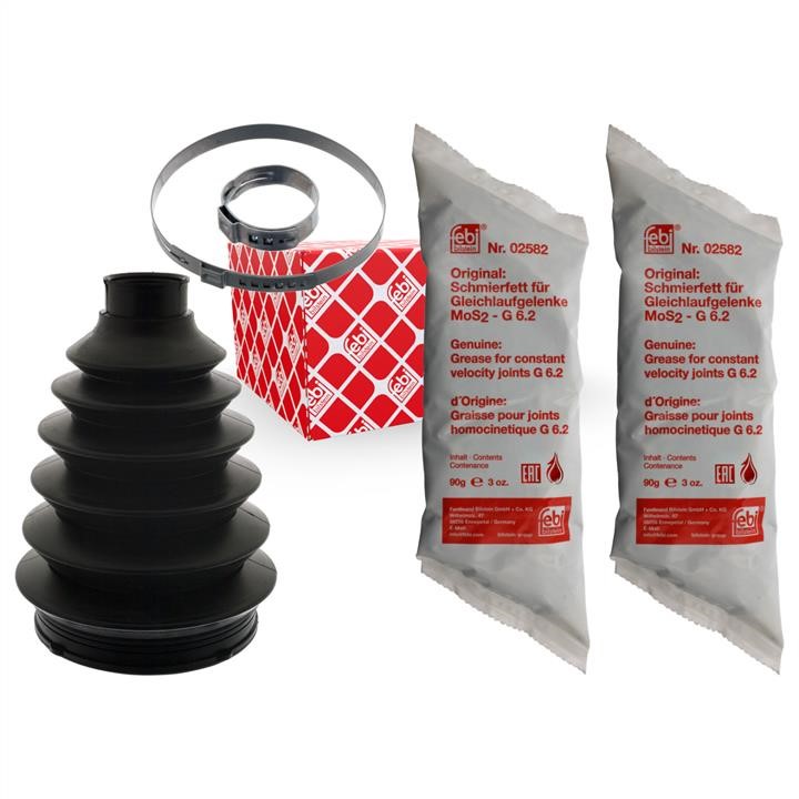 Bellow set, drive shaft febi 100040
