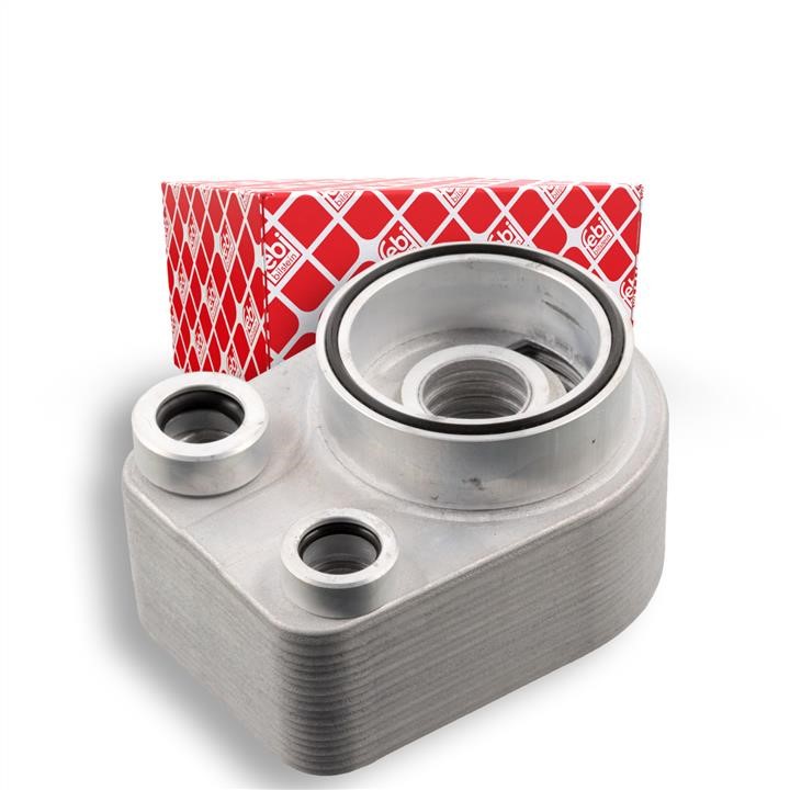 Oil Cooler Renault Fluence: 102577 febi Oil cooler