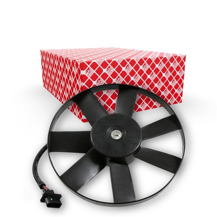 Hub, engine cooling fan wheel febi 14748