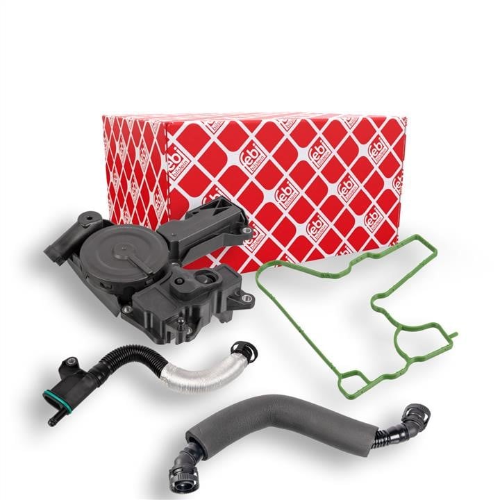 Engine lubrication system Skoda Superb: 170879 febi Oil separator