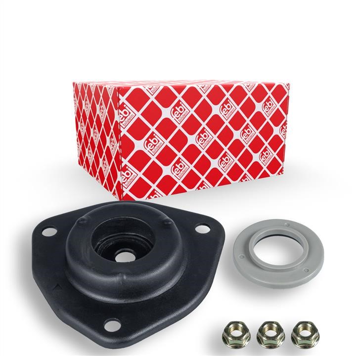 Strut bearing with bearing kit febi 17107