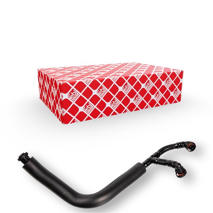 Crankcase ventilation pipes and hoses BMW X3: 170602 febi Breather Hose for crankcase