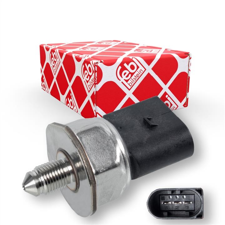 Fuel pressure sensor Audi: 171882 febi Fuel pressure sensor