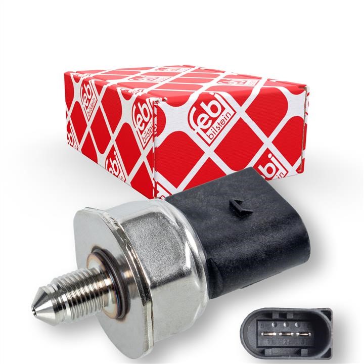 Fuel pressure sensor Audi: 171884 febi Fuel pressure sensor
