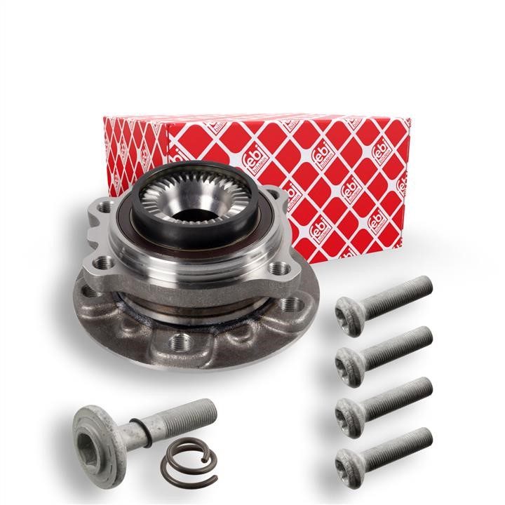 Wheel hub bearing BMW X4: 172393 febi Wheel bearing