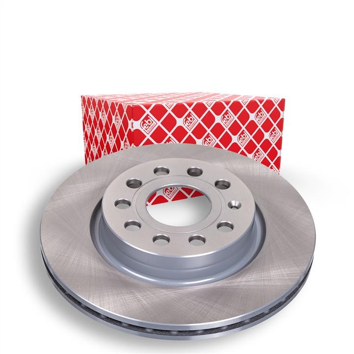 Front brake disc ventilated febi 22904