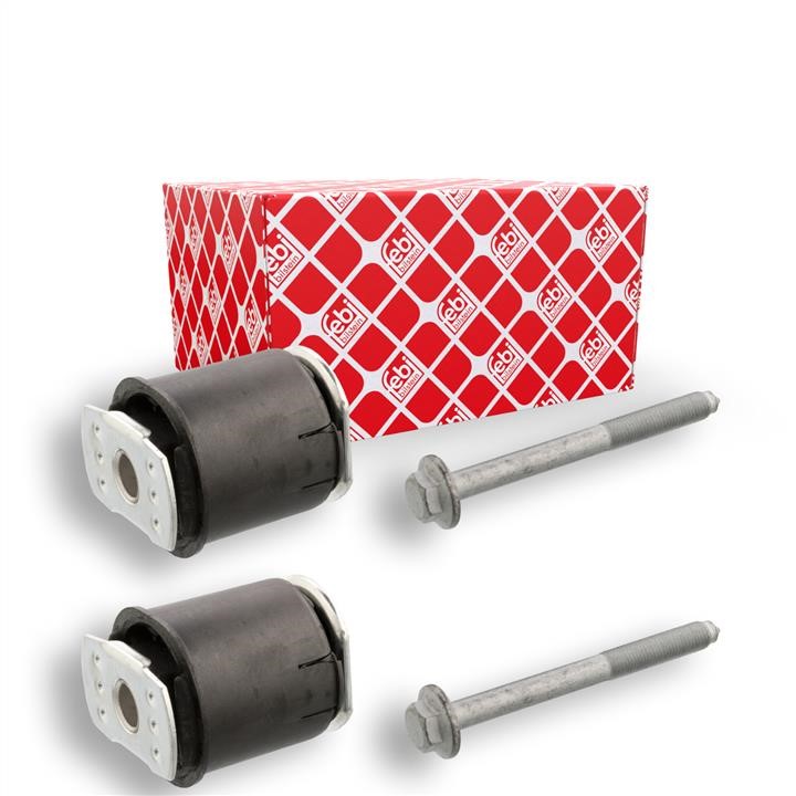 Silent block beam rear kit febi 32632