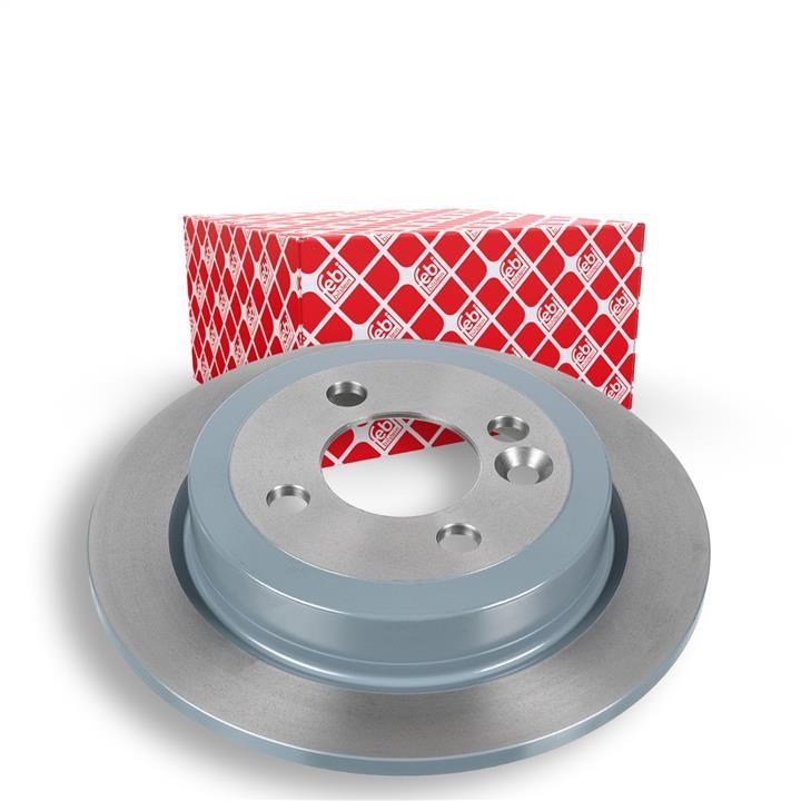 Rear solid brake disc febi 32176