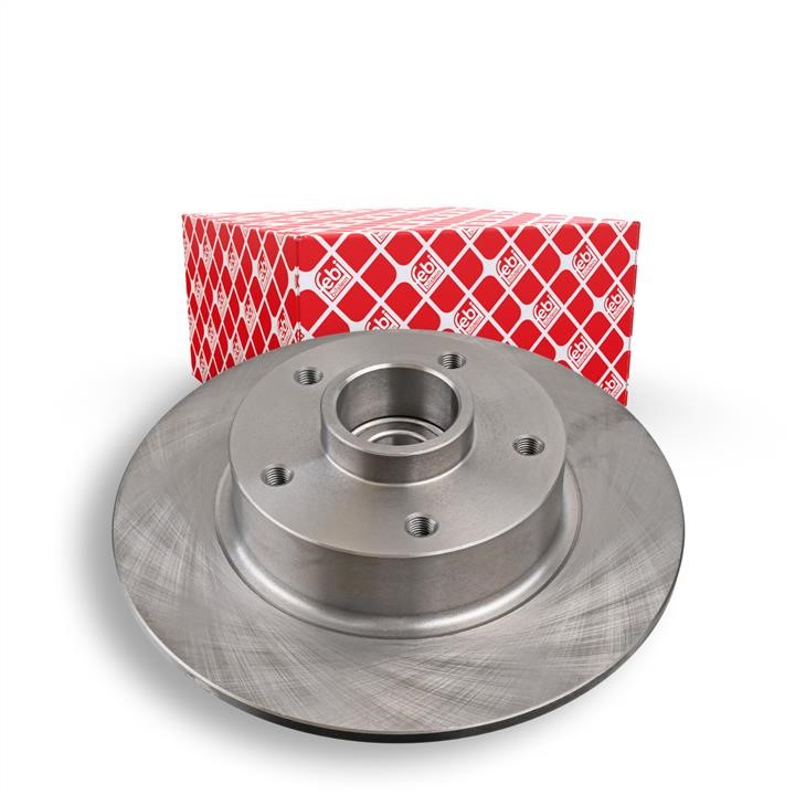 Rear solid brake disc febi 38307