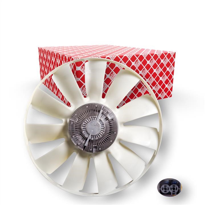 Fan, radiator febi 106014