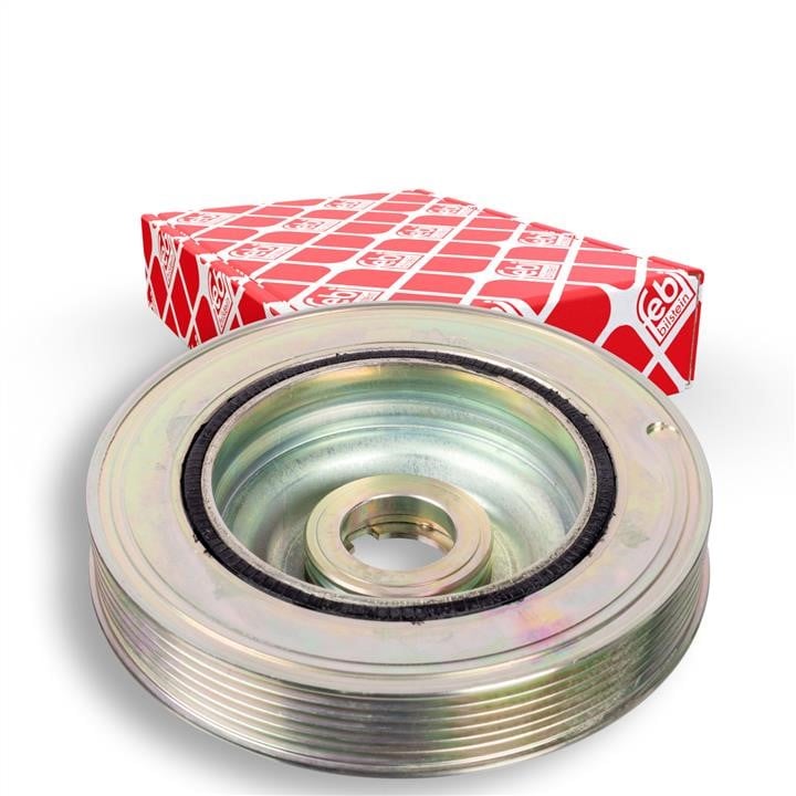 Overrunning alternator pulley Citroen Jumpy: 108765 febi Pulley crankshaft