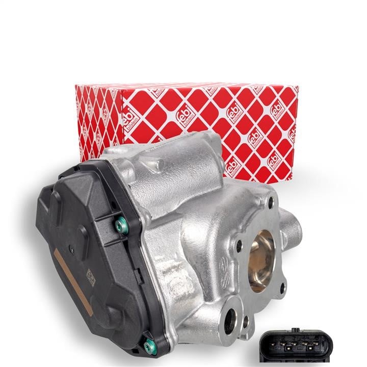 Exhaust system Mercedes SLC (R172): 109635 febi EGR Valve