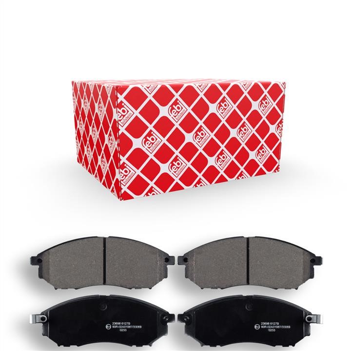 Brake pad set febi 116188
