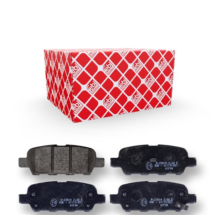 Brake pad set febi 116198